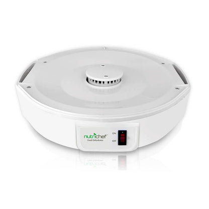 Electric Countertop Food Dehydrator, Food Preserver (White)