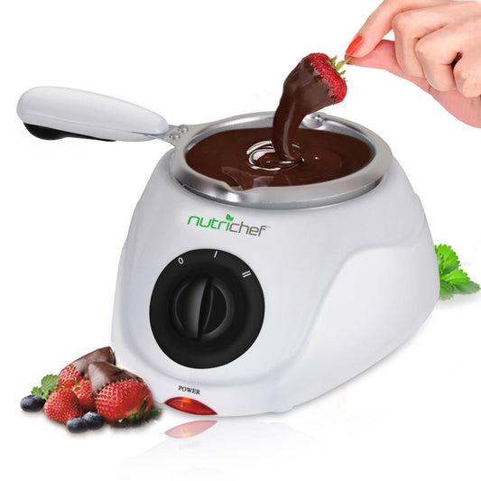 Ensemble de fondue électrique pour faire fondre et réchauffer le chocolat 