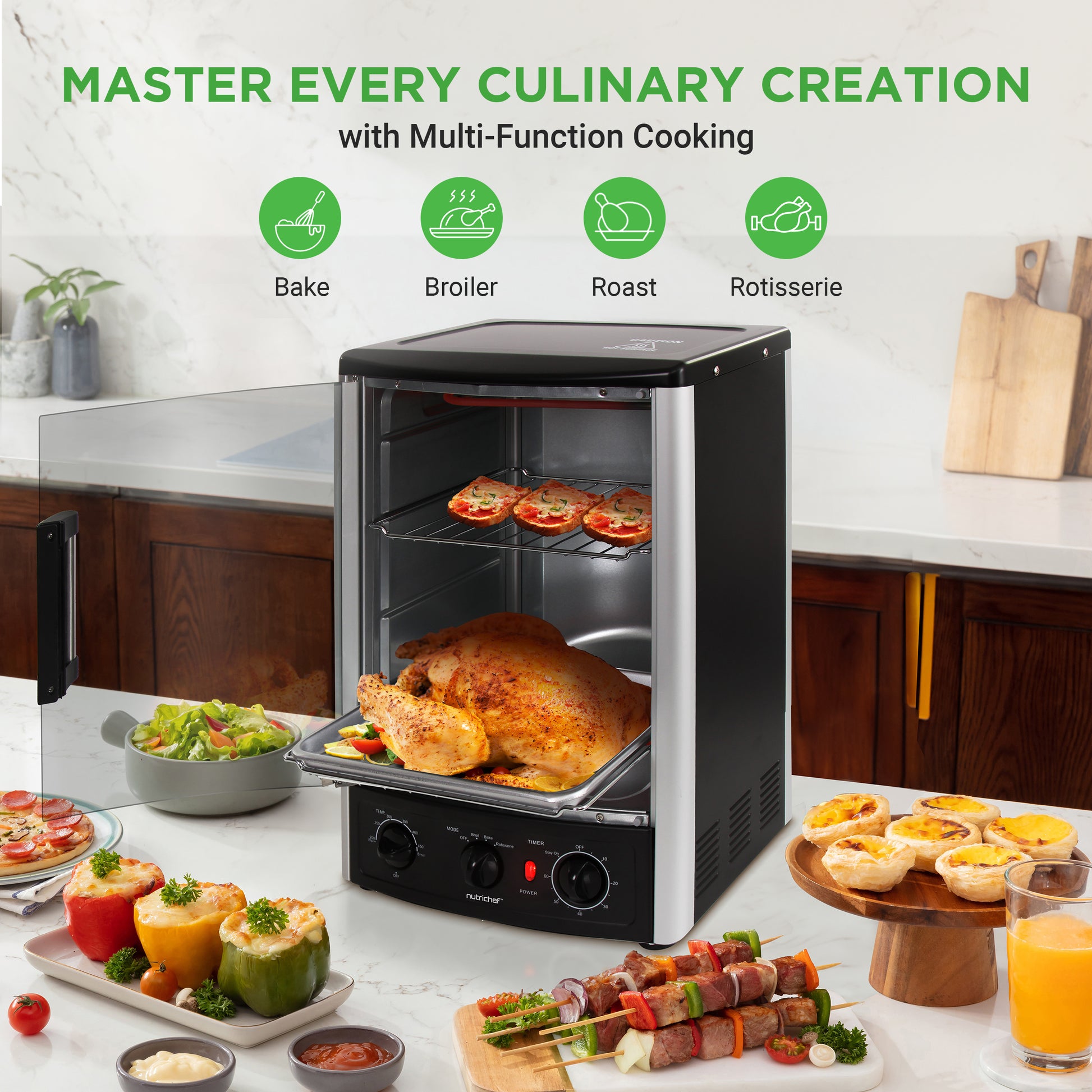 Multifunctional Rotisserie Oven