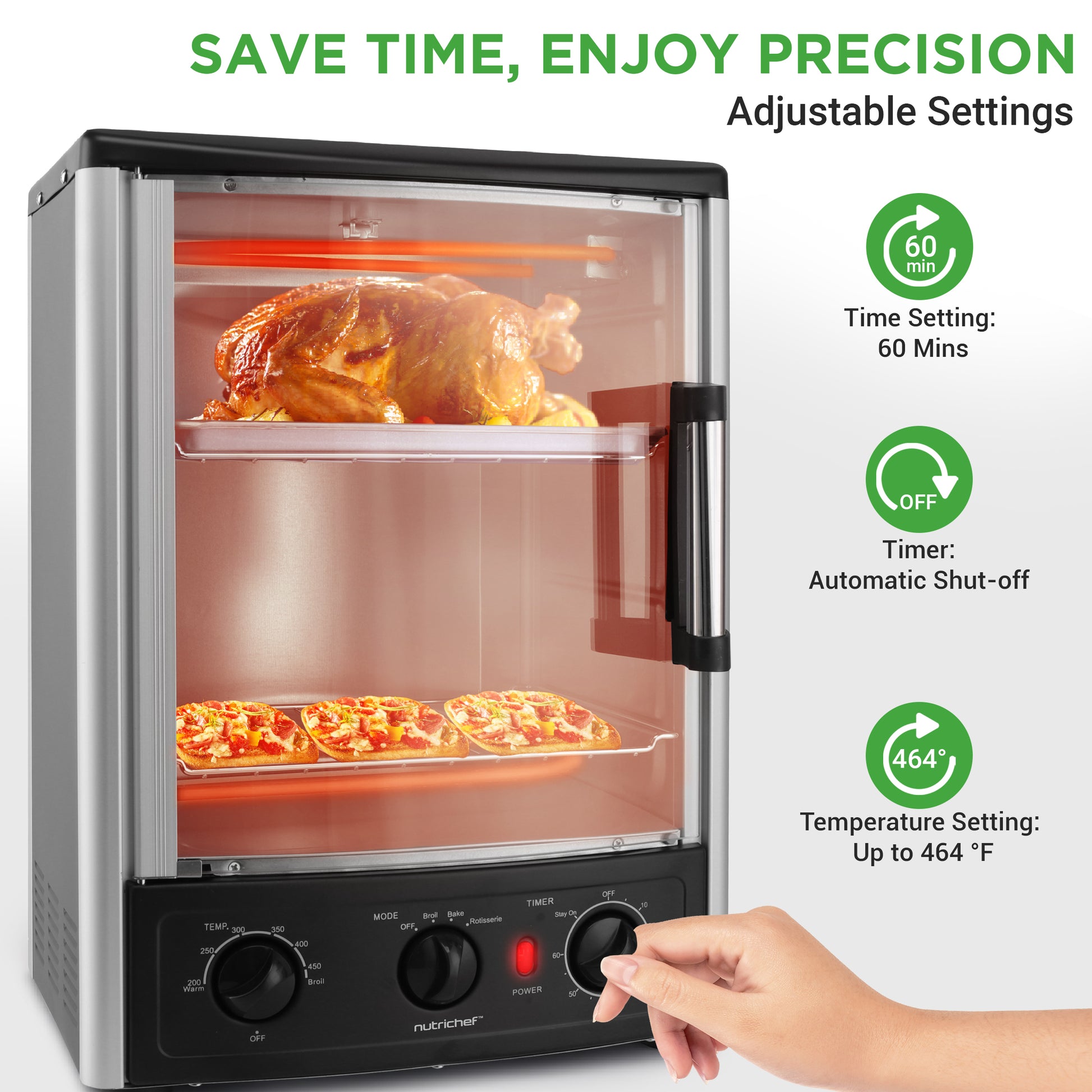 Multifunctional Rotisserie Oven