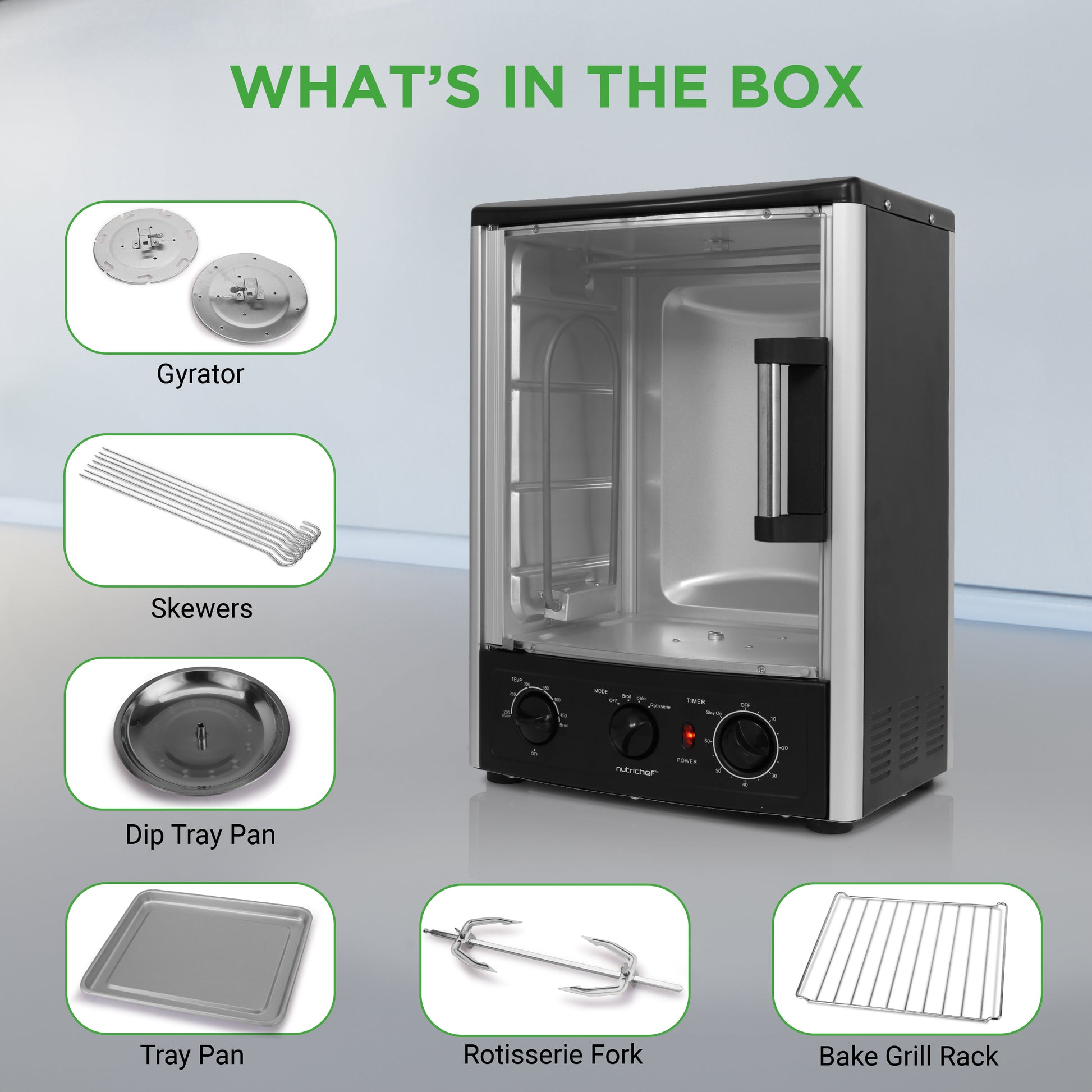 Multifunctional Rotisserie Oven