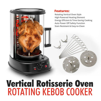 VERTICAL ROTISSERIE - AZPKRTVG34