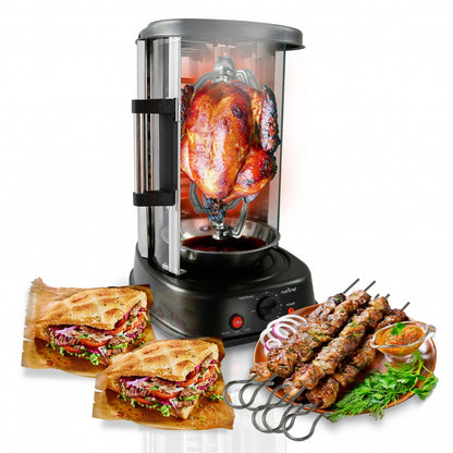 VERTICAL ROTISSERIE - AZPKRTVG34