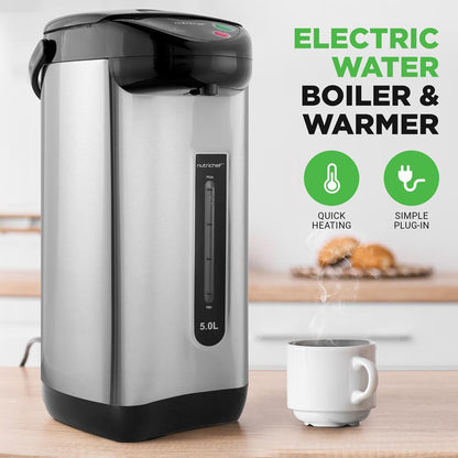 5 Liter Electric Water Boiler & Warmer - Digital Hot Pot Water Kettle, With 5 Temperature Settings And Safety Lock
