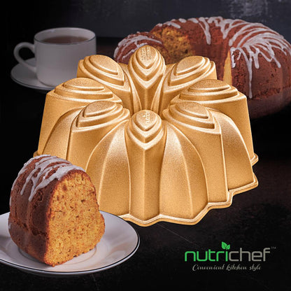 bloom fluted cake pan