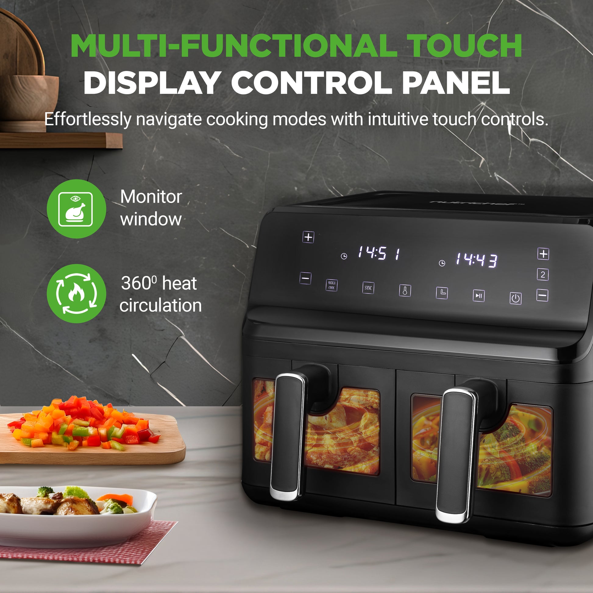 dual basket air fryer