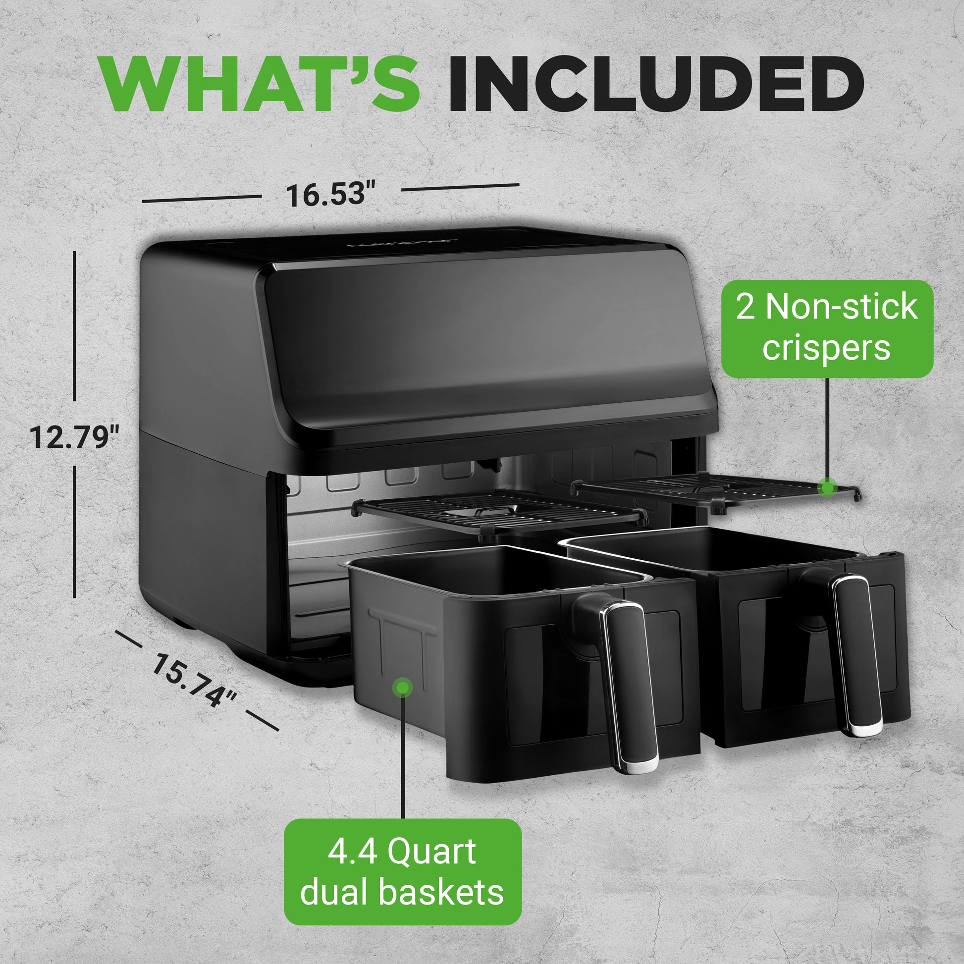 dual basket air fryer