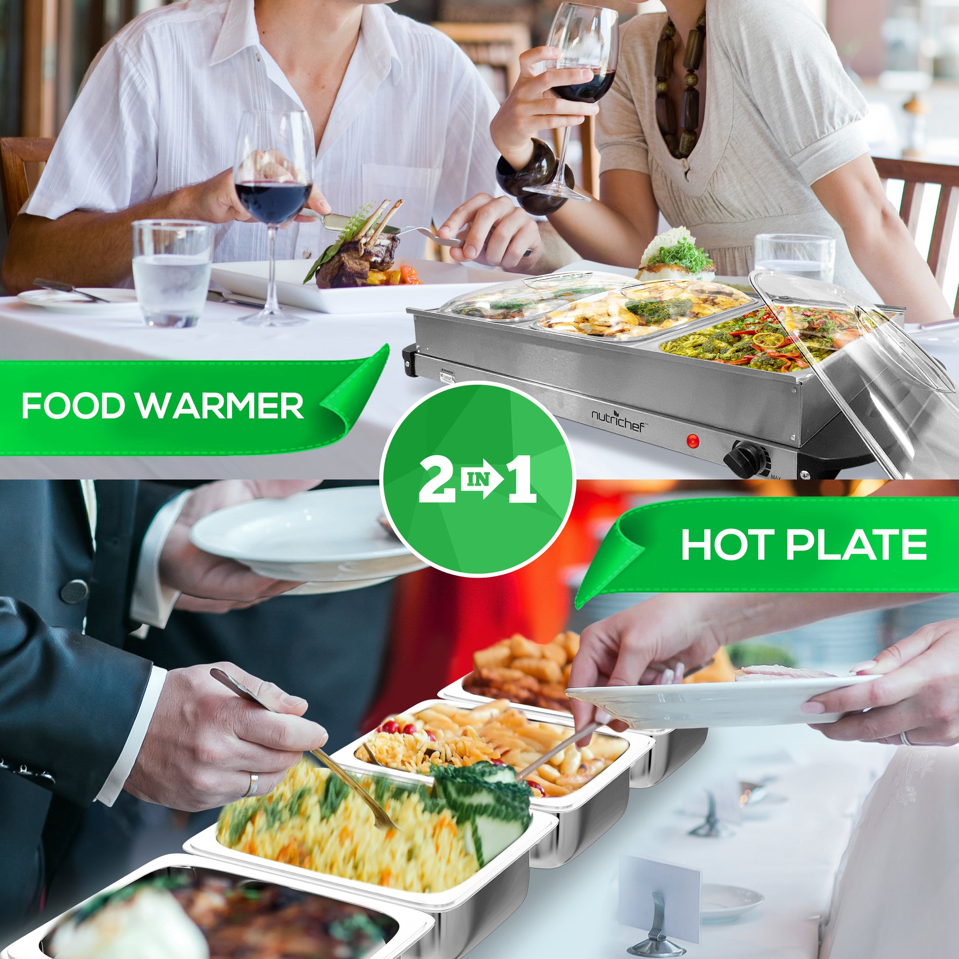 electric food warming tray