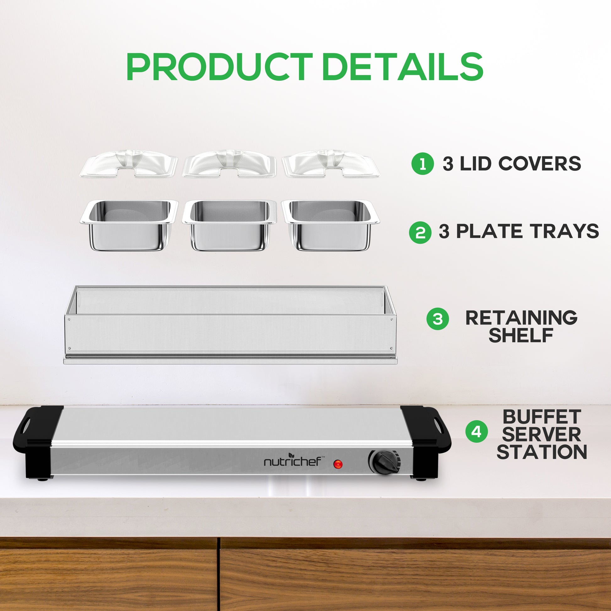 electric food warming tray
