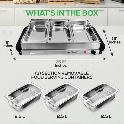 electric food warming tray