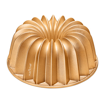 french wreath fluted cake pan