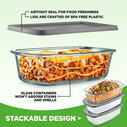glass loaf pans