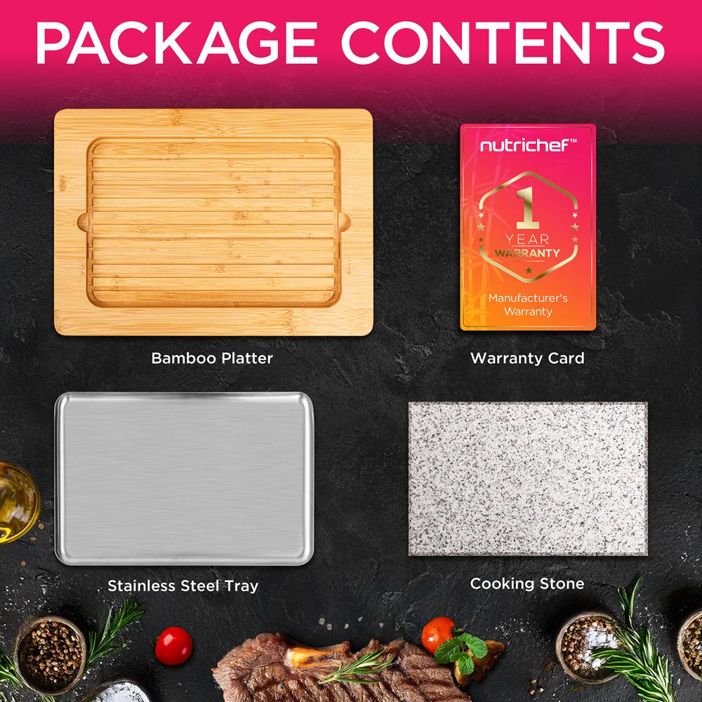 granite cooking stone platter