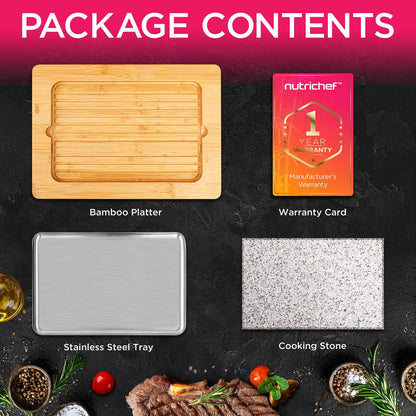 granite cooking stone platter