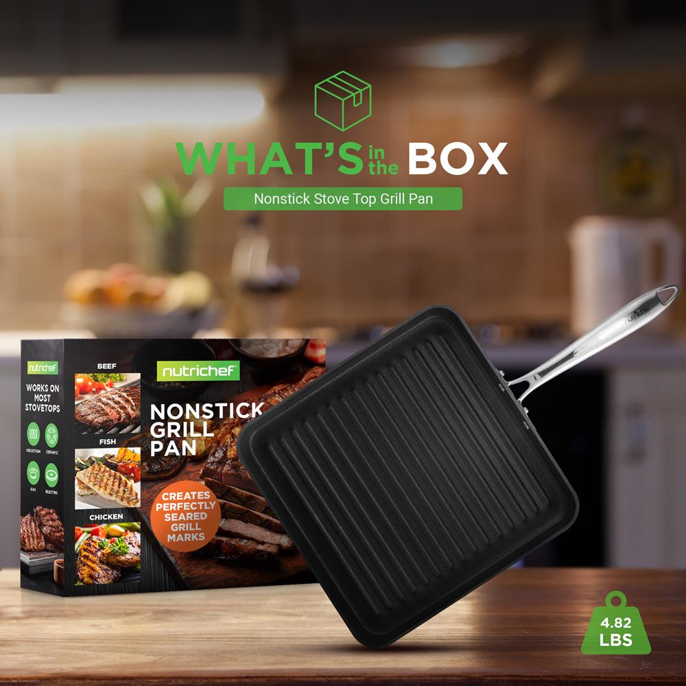hard anodized grill pan