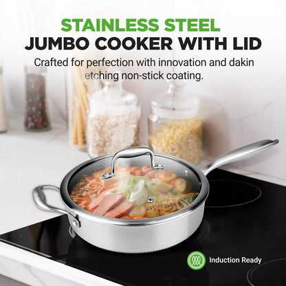 jumbo cooker stainless steel