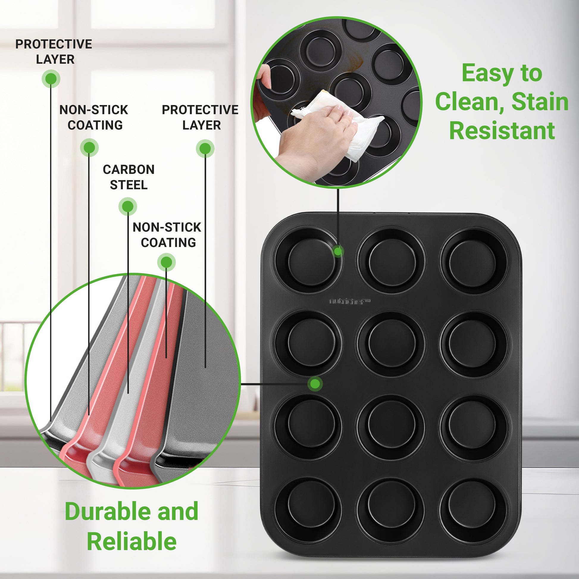 nonstick muffin pans