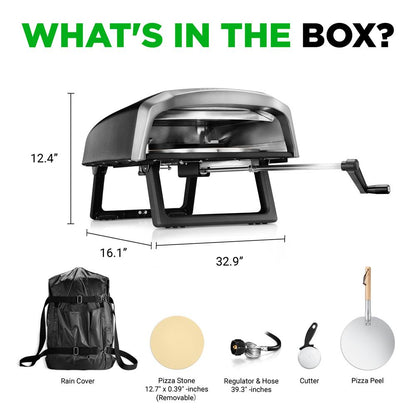 portable gas pizza oven