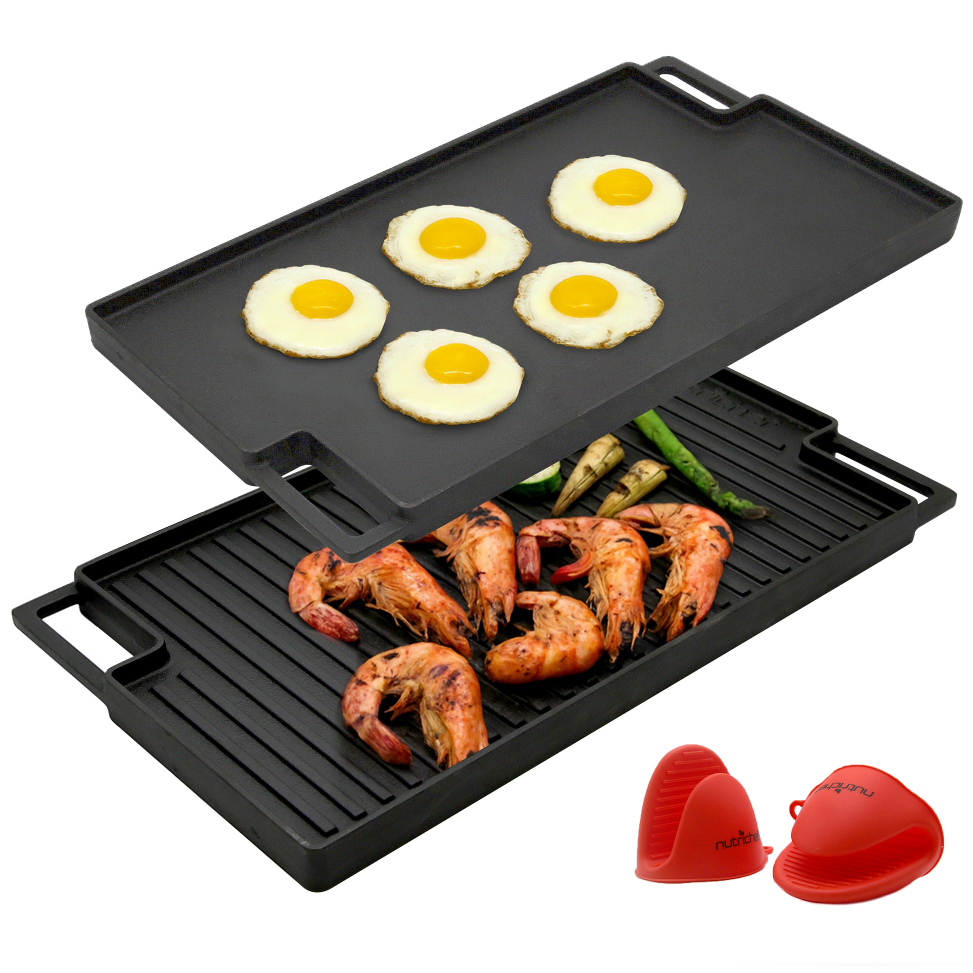 reversable grill griddle pan