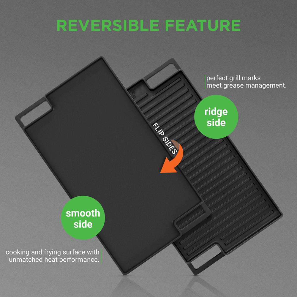 reversable grill griddle pan