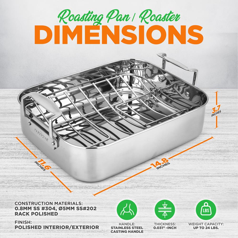 roasting pan wire handle