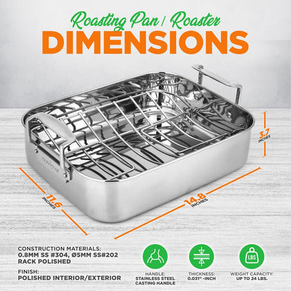 roasting pan wire handle
