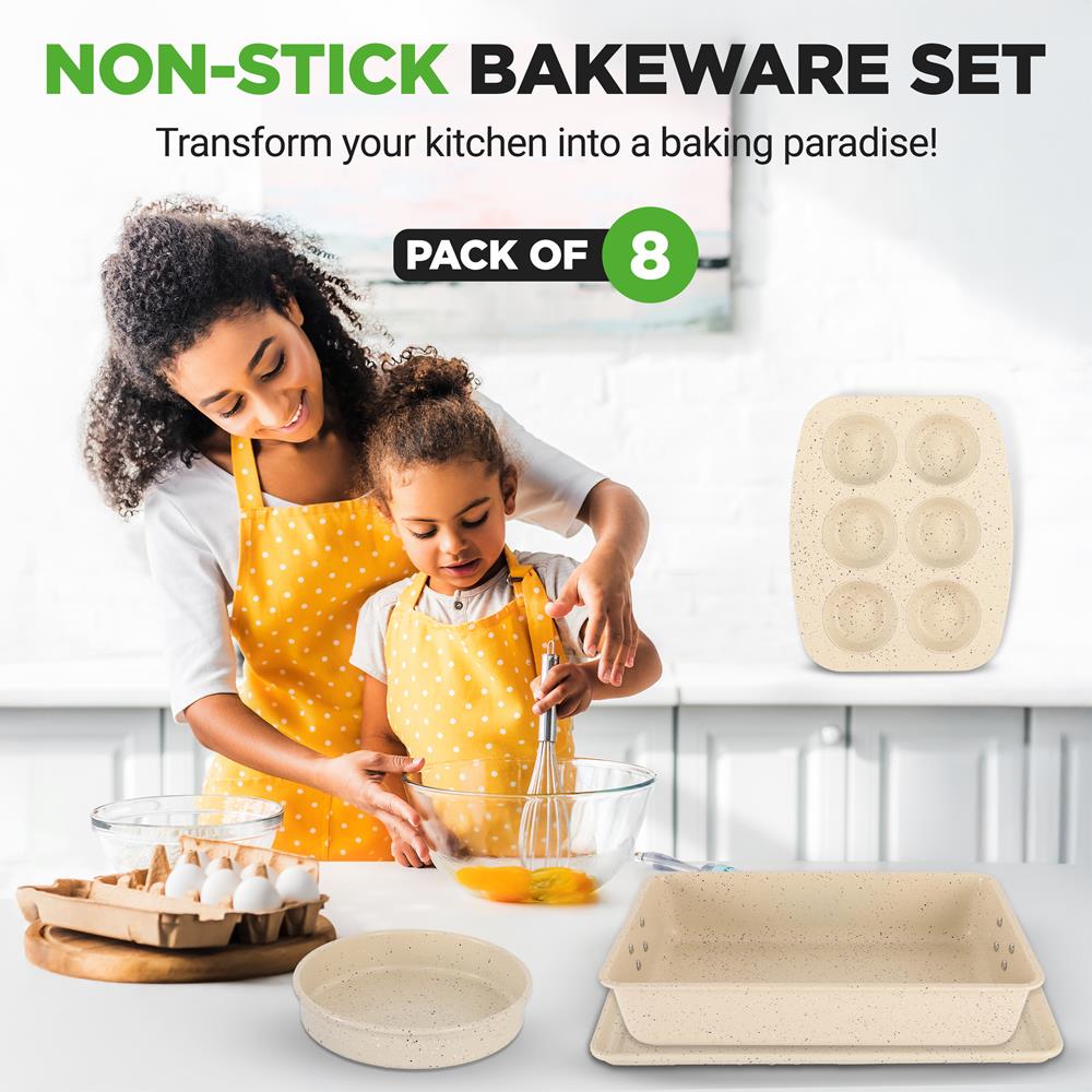 stackable bakeware pan set