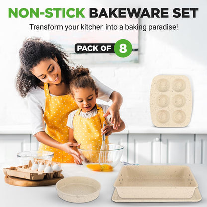 stackable bakeware pan set