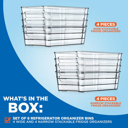 stackable organizer bins