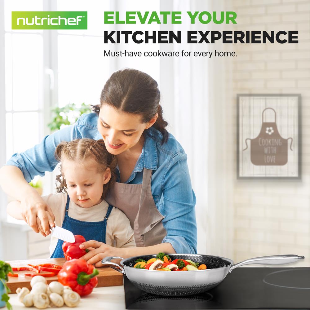stainless steel wok