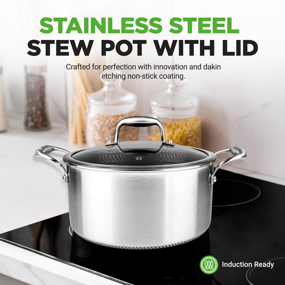 triply stainless steel pot