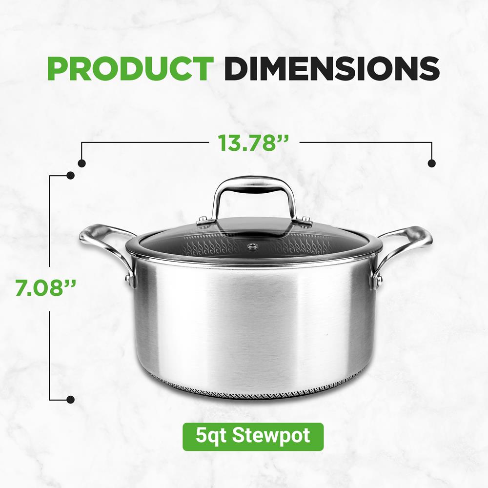 triply stainless steel pot
